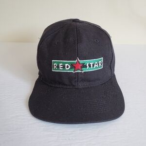 90's Vintage Headmaster Red Star Hat